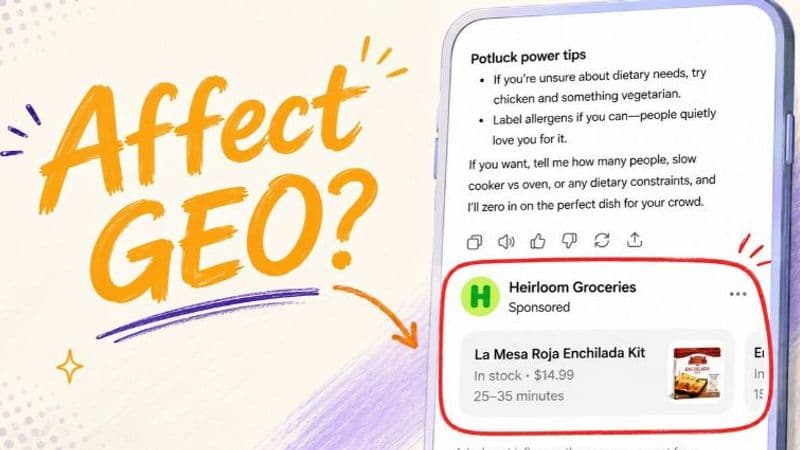 ChatGPT Ads and GEO